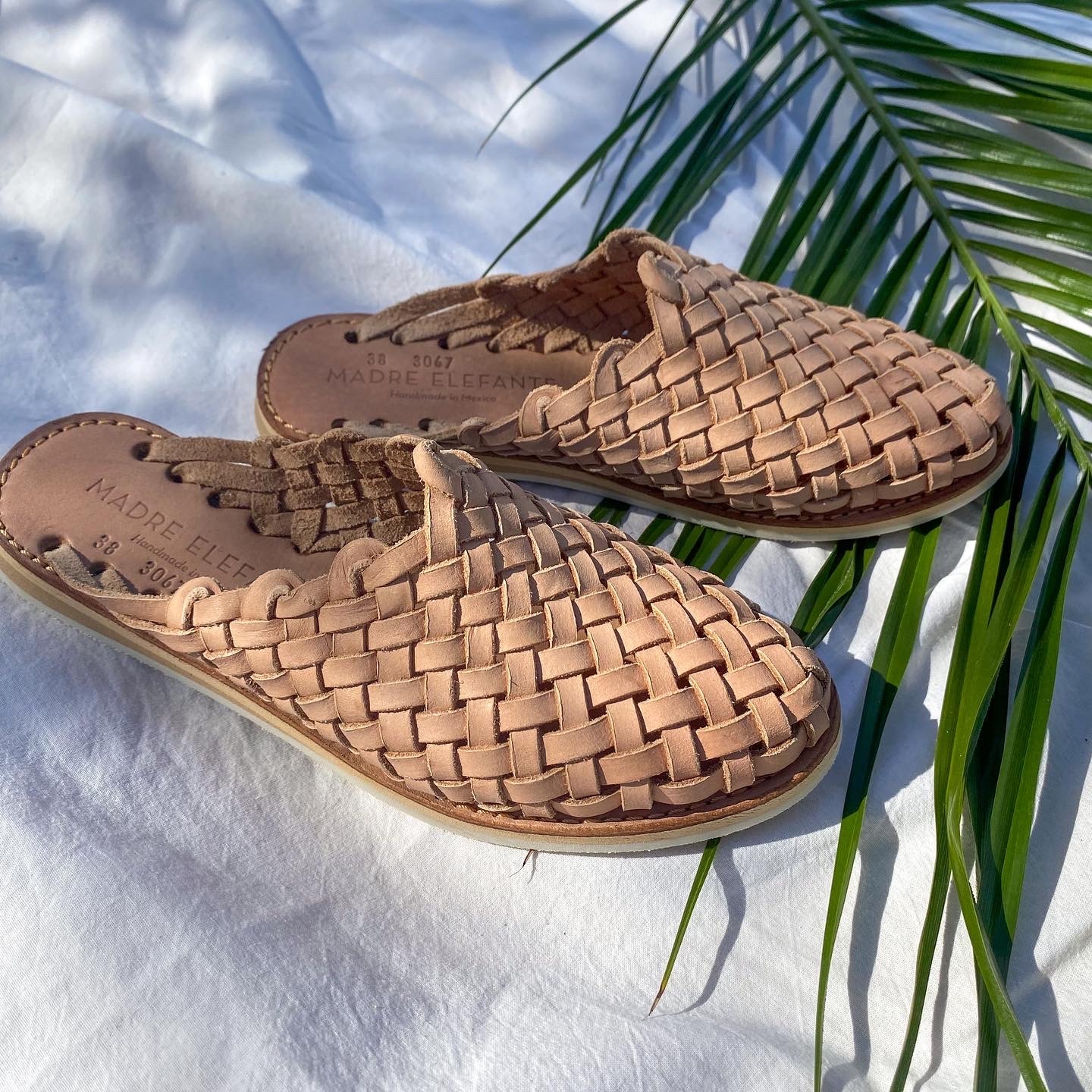 Huarache Sayulita Tan Flat