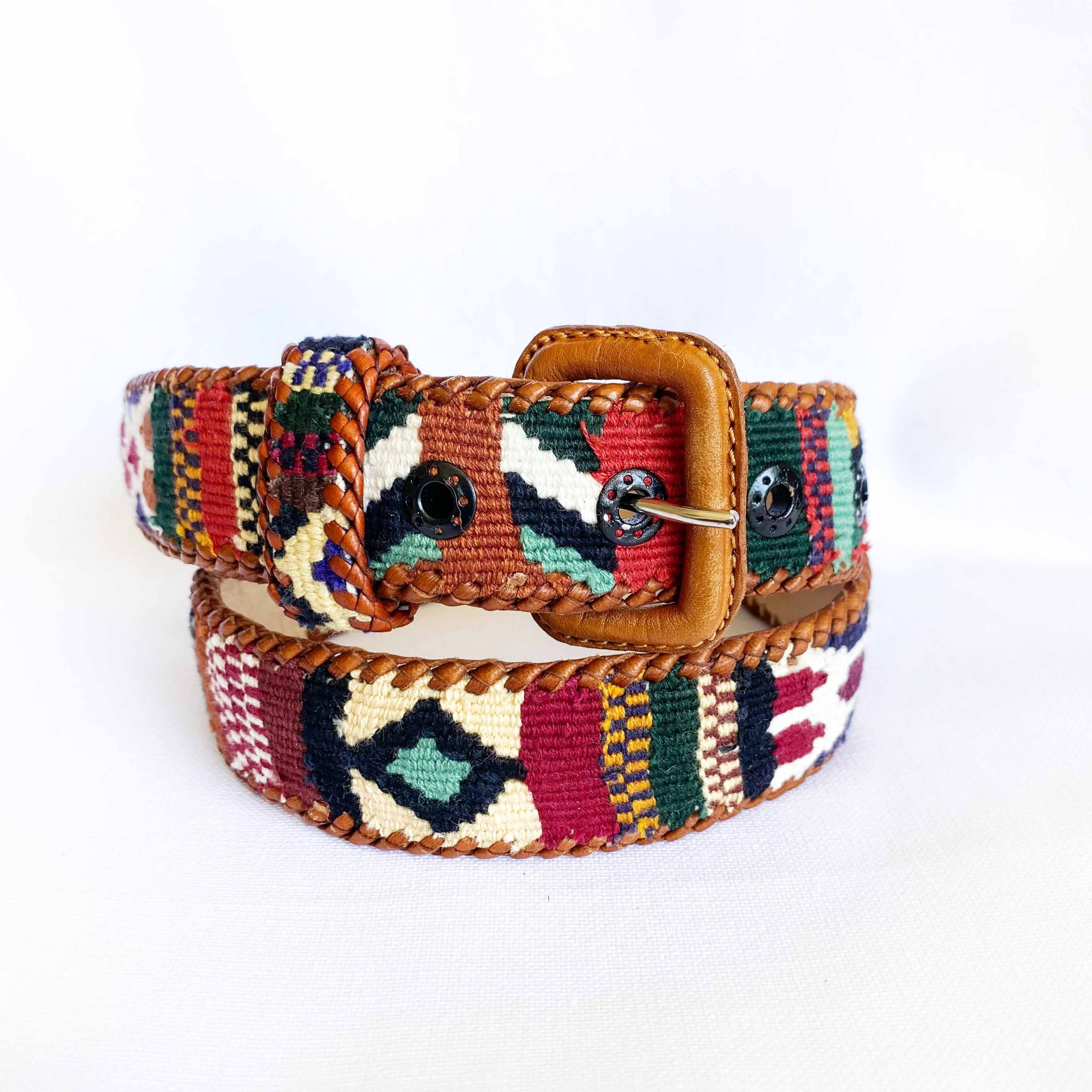 cinturon maya multicolor tierra