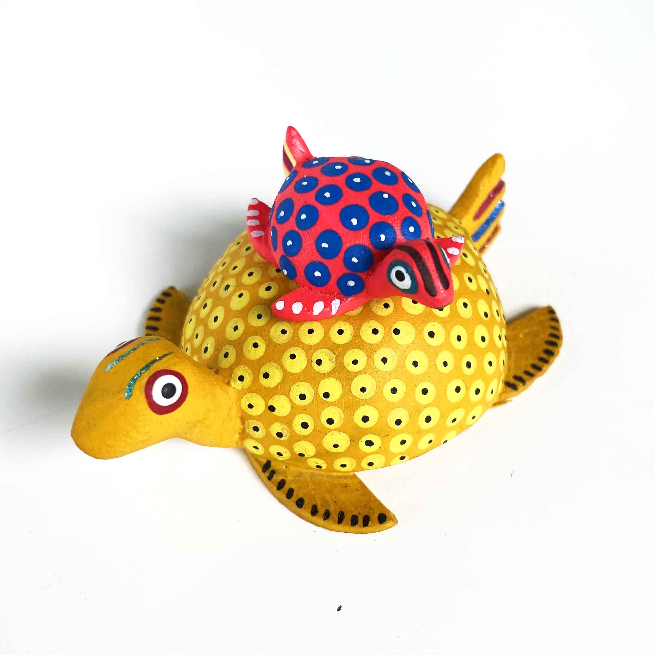 Alebrije Tortuga familia