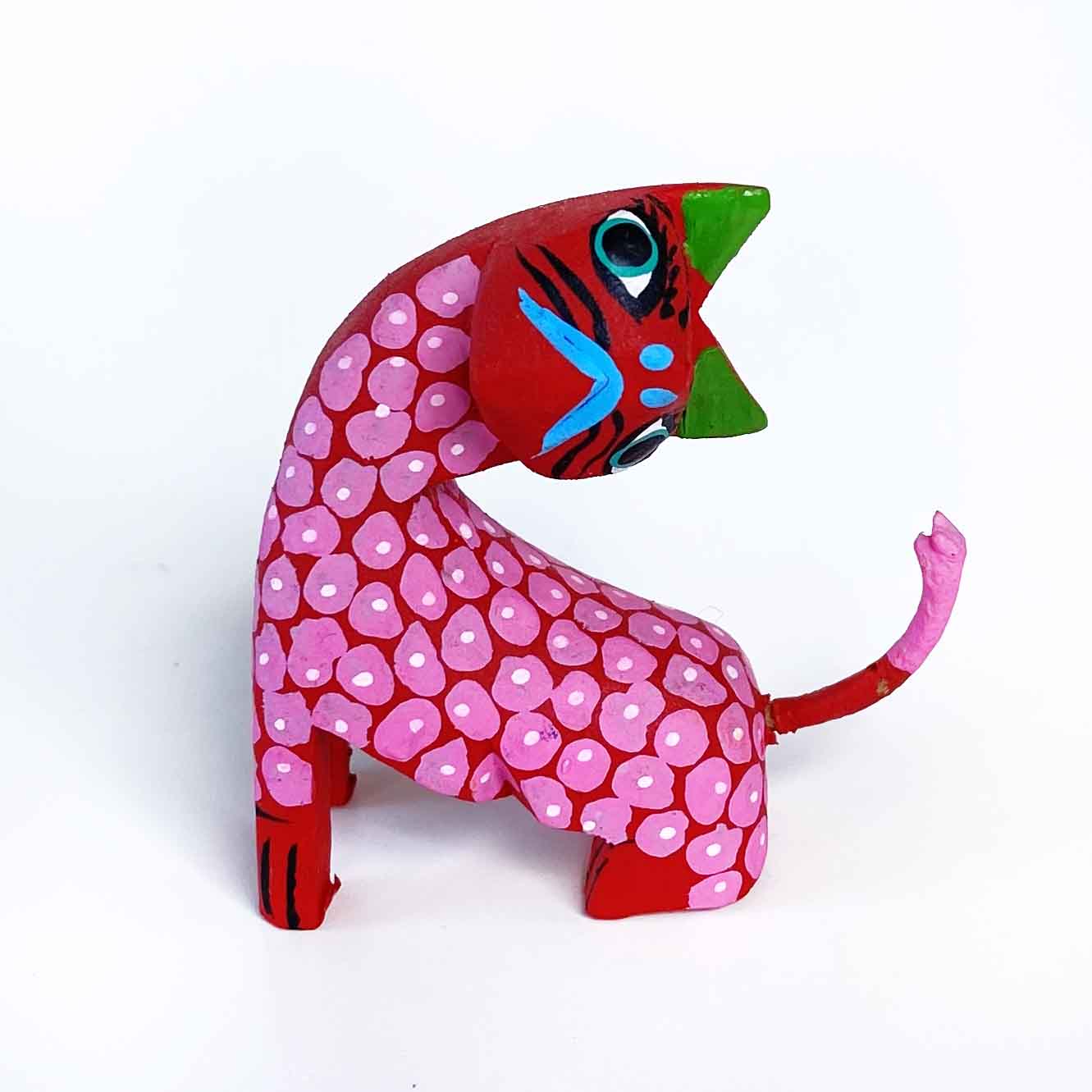 Alebrije Gato torcido mini