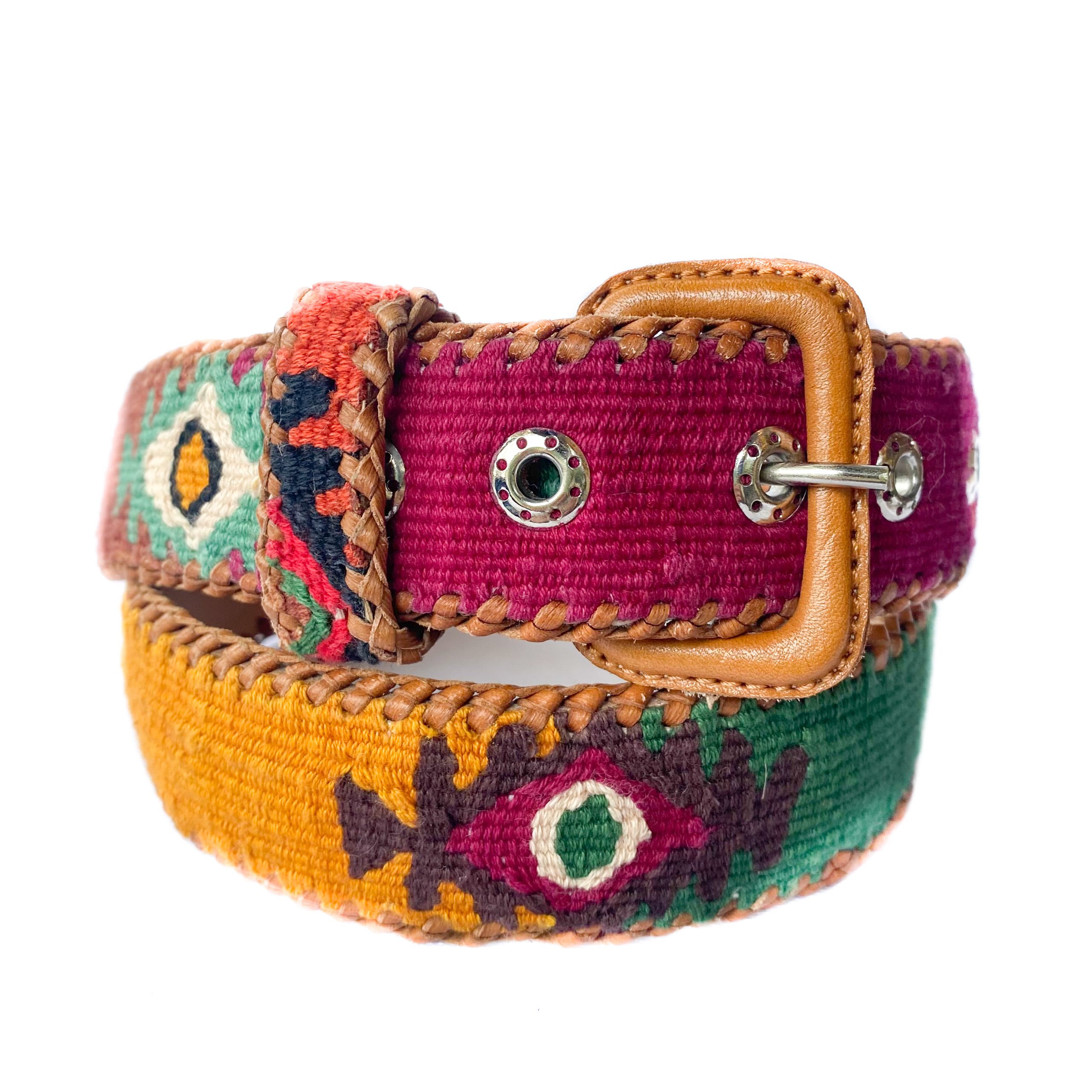 Cinturón Maya patchwork