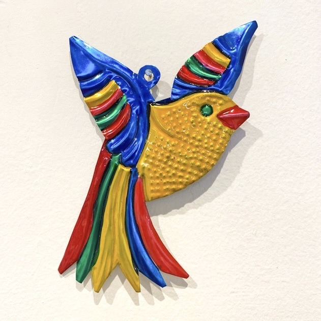 Colibrí de hojalata - 10 cm