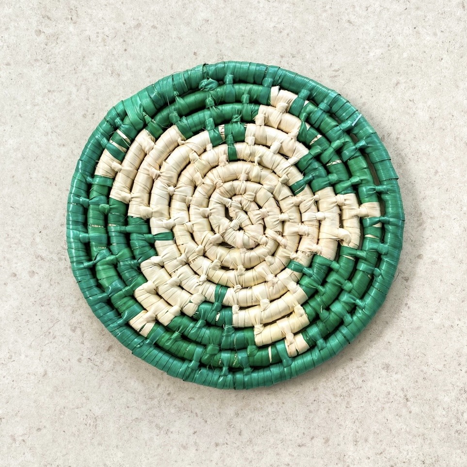 Apoyafuente palma natural grueso 20 cm