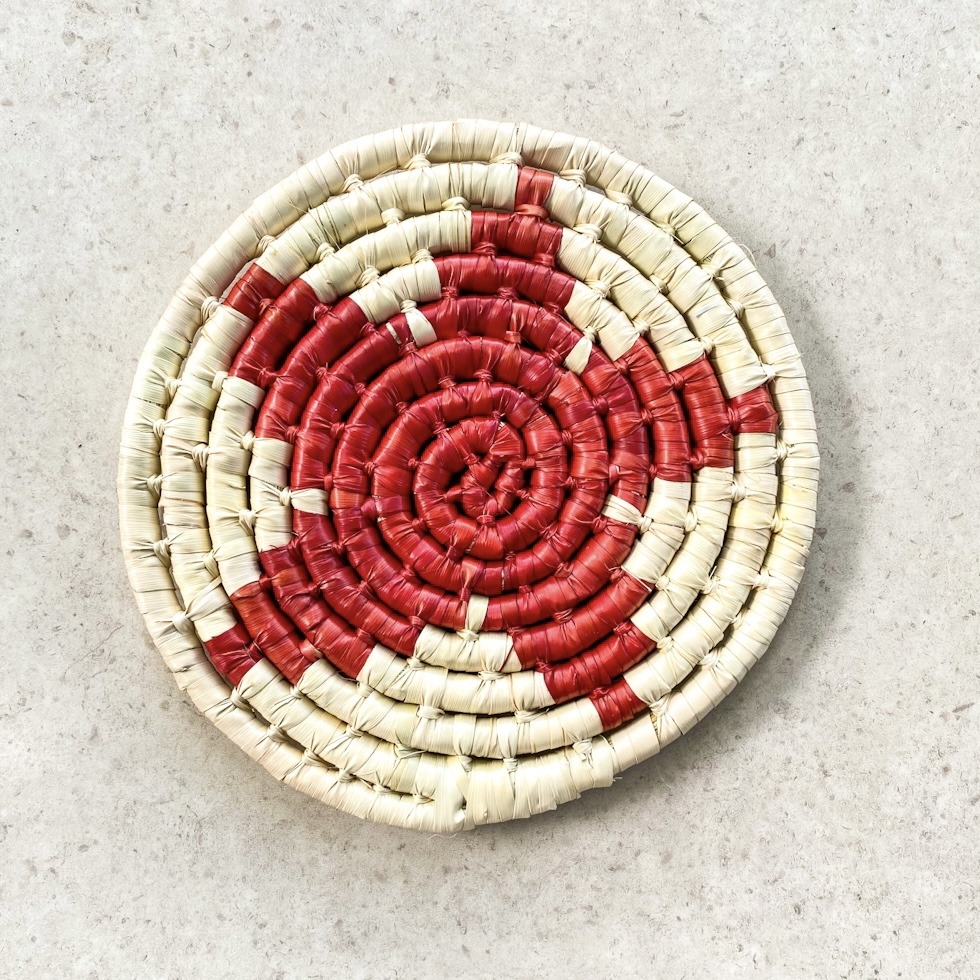 Apoyafuente palma natural grueso 20 cm