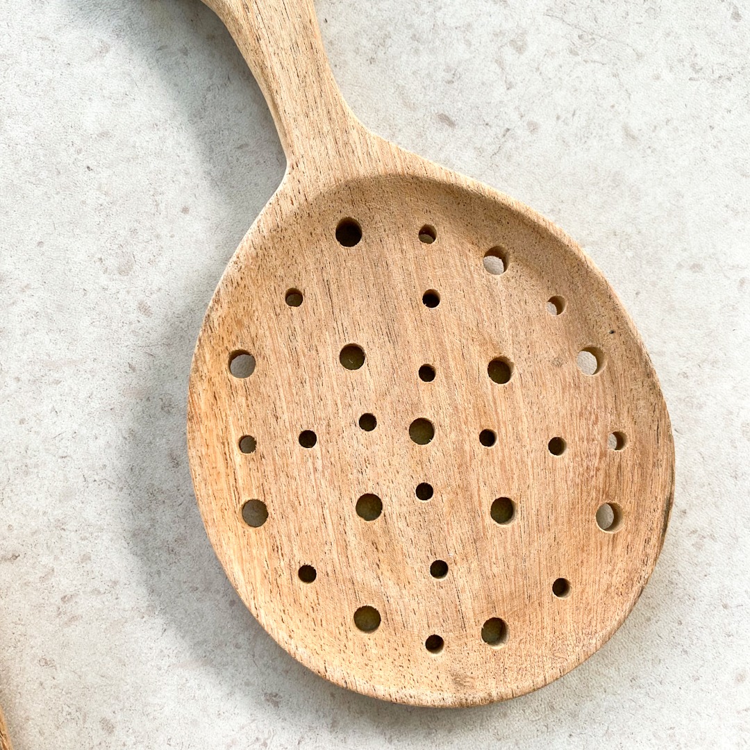 Cuchara Fauna de madera 30 cm - Imagen 2