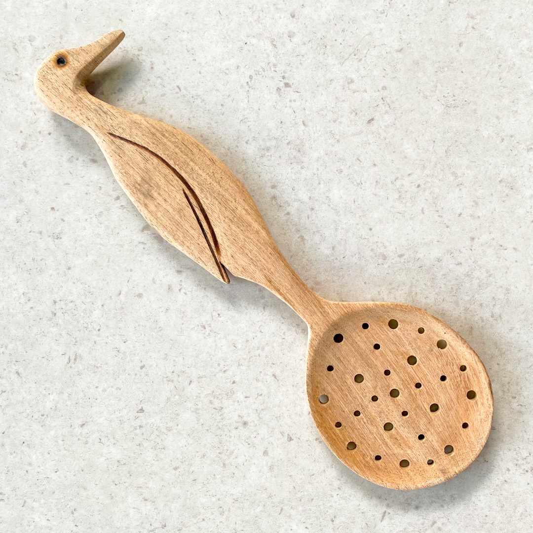 Cuchara Fauna de madera 30 cm