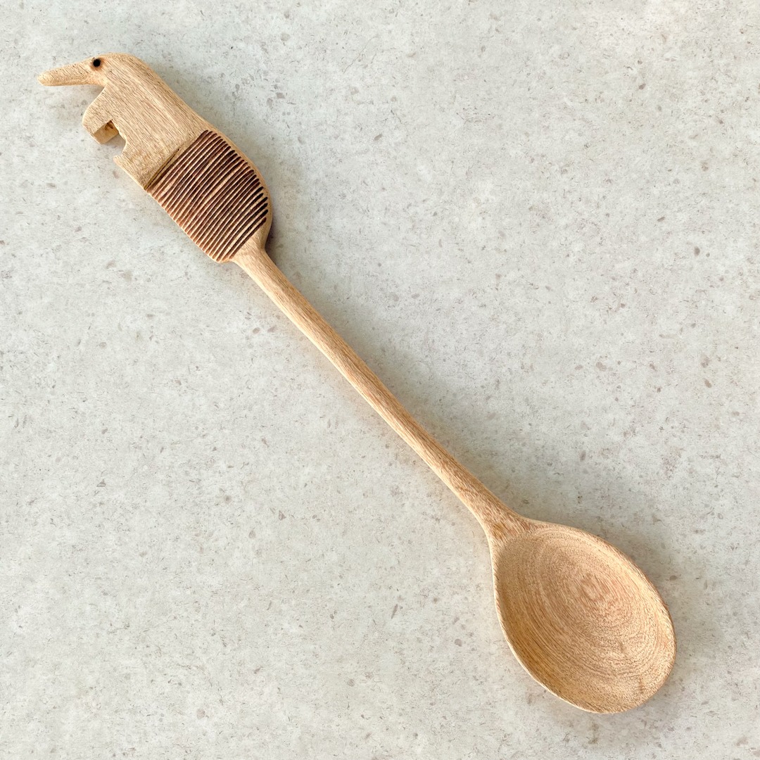 Cuchara Fauna de madera 40 cm