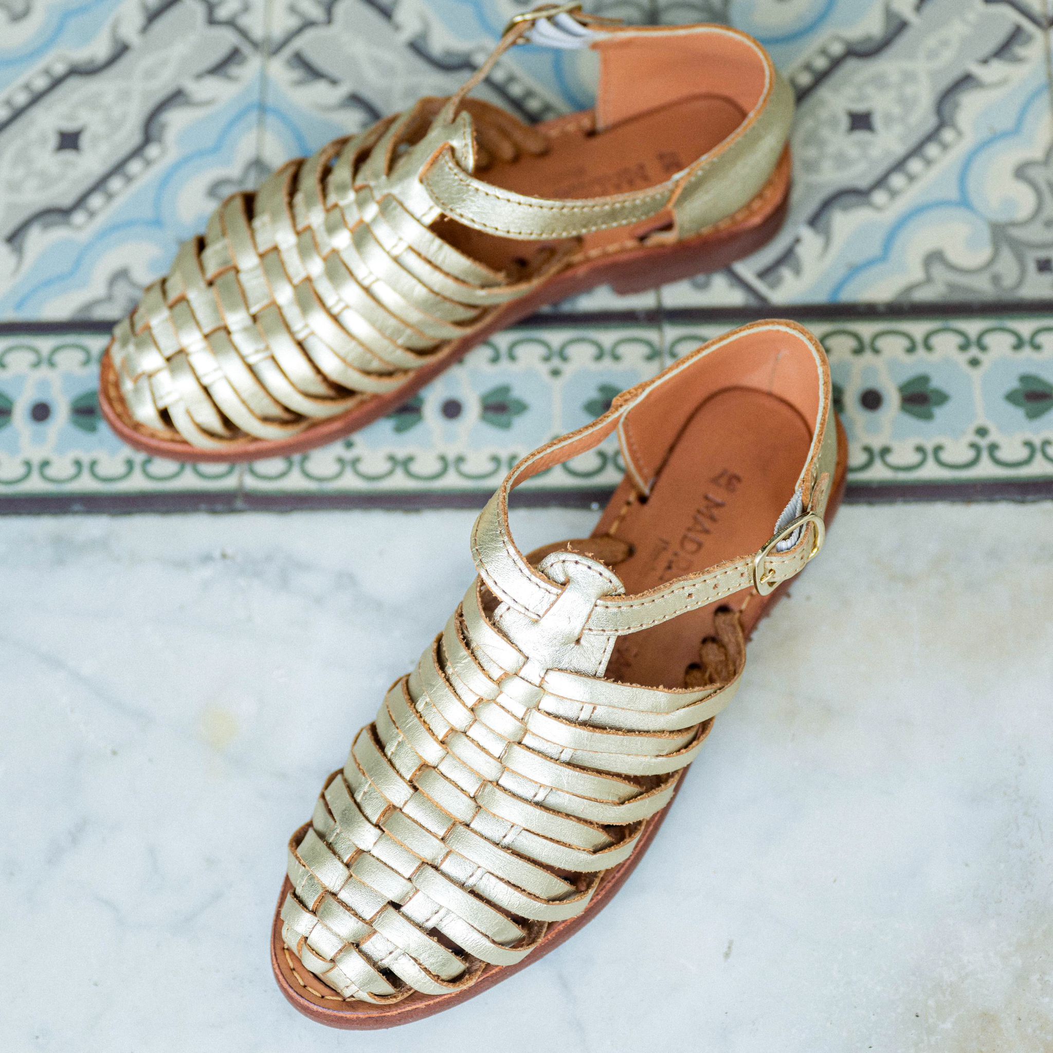 Huarache Condesa Champagne