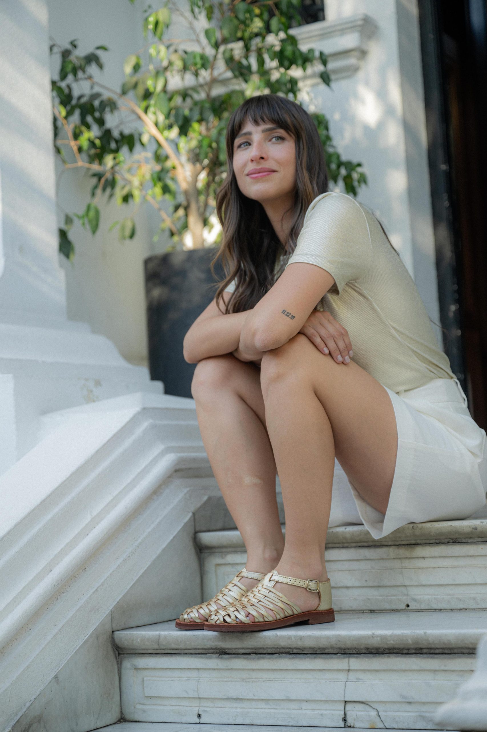 Huarache Condesa Champagne - Imagen 2