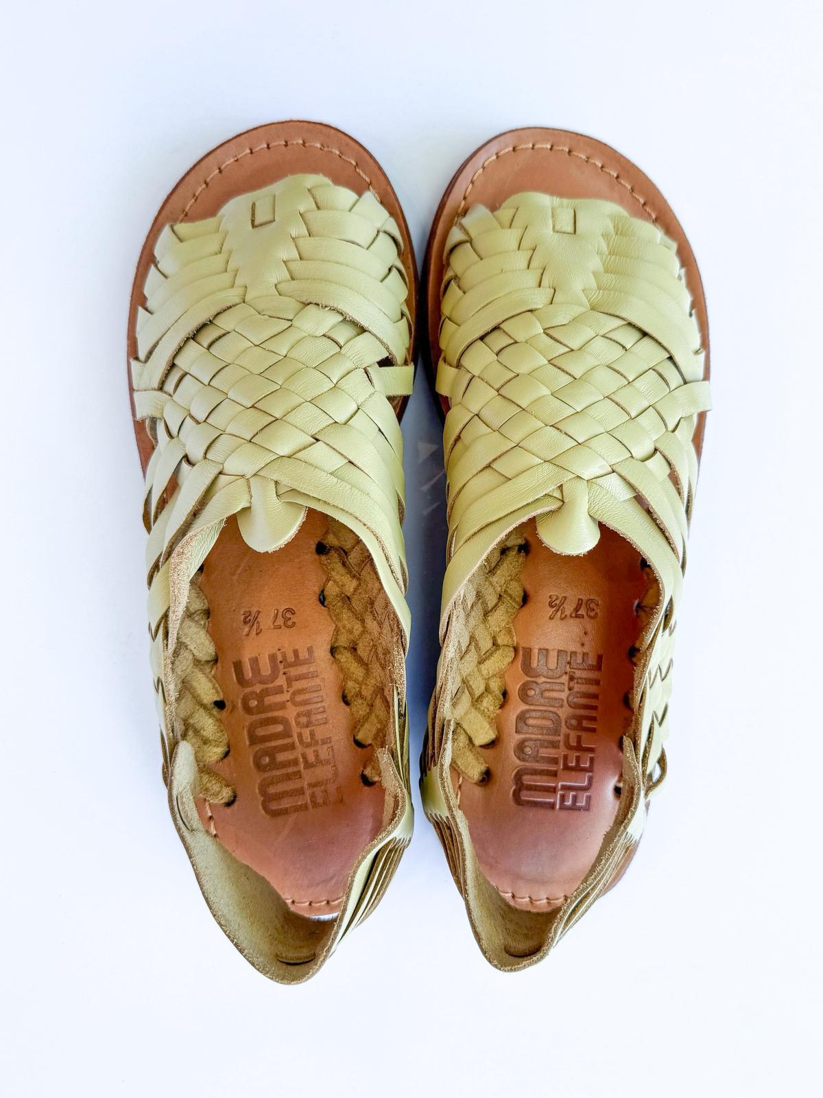 Huarache Mazunte Amarillo - Imagen 2